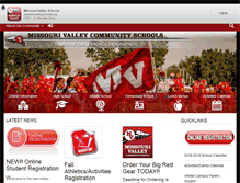Tablet Screenshot of movalleyschools.org